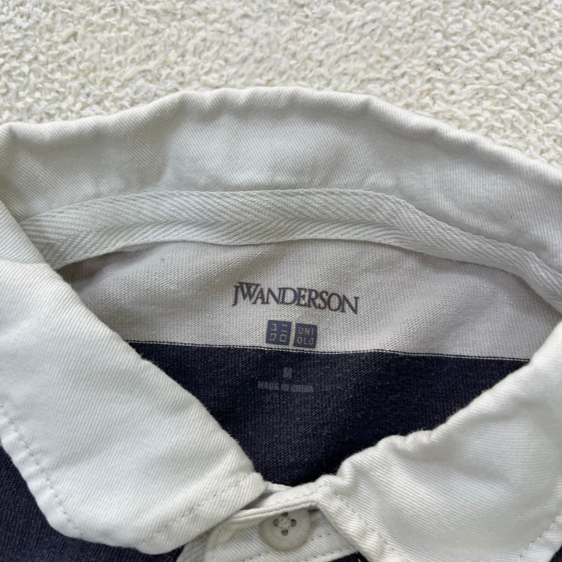 M 유니클로 JW앤더슨 럭비 티셔츠 0414M 상품이미지2