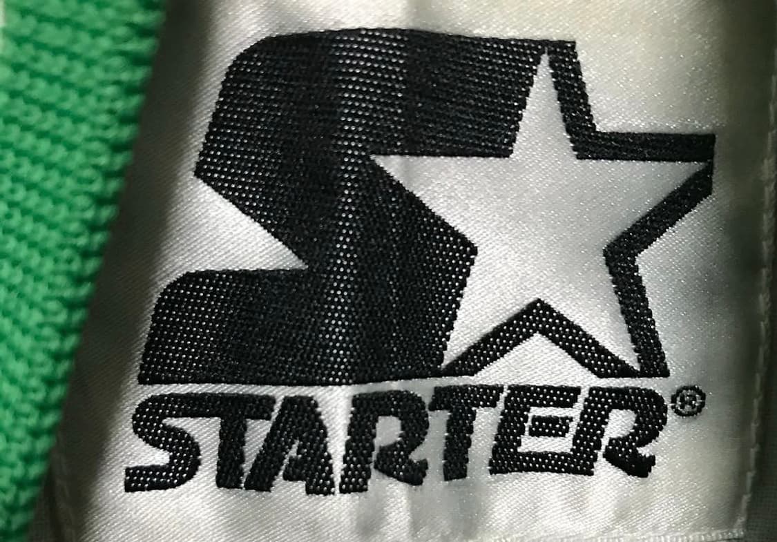 스타터 90s 보스턴 셀틱스 얇은 스타디움 바시티자켓 상품이미지5