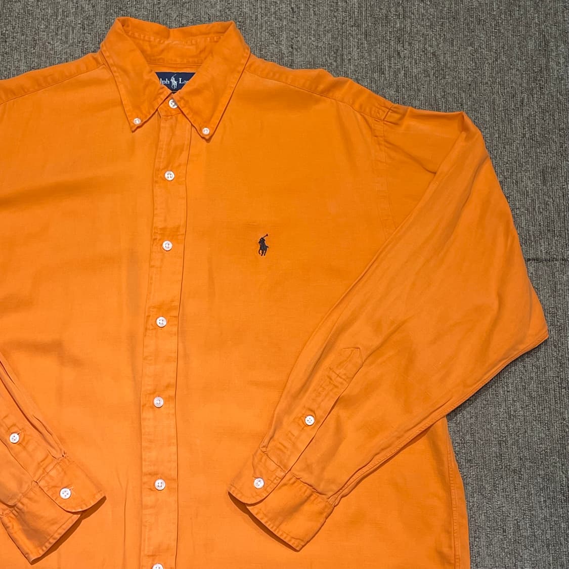 (L) POLO 폴로 랄프로렌 솔리드 셔츠 블레이크 상품이미지5