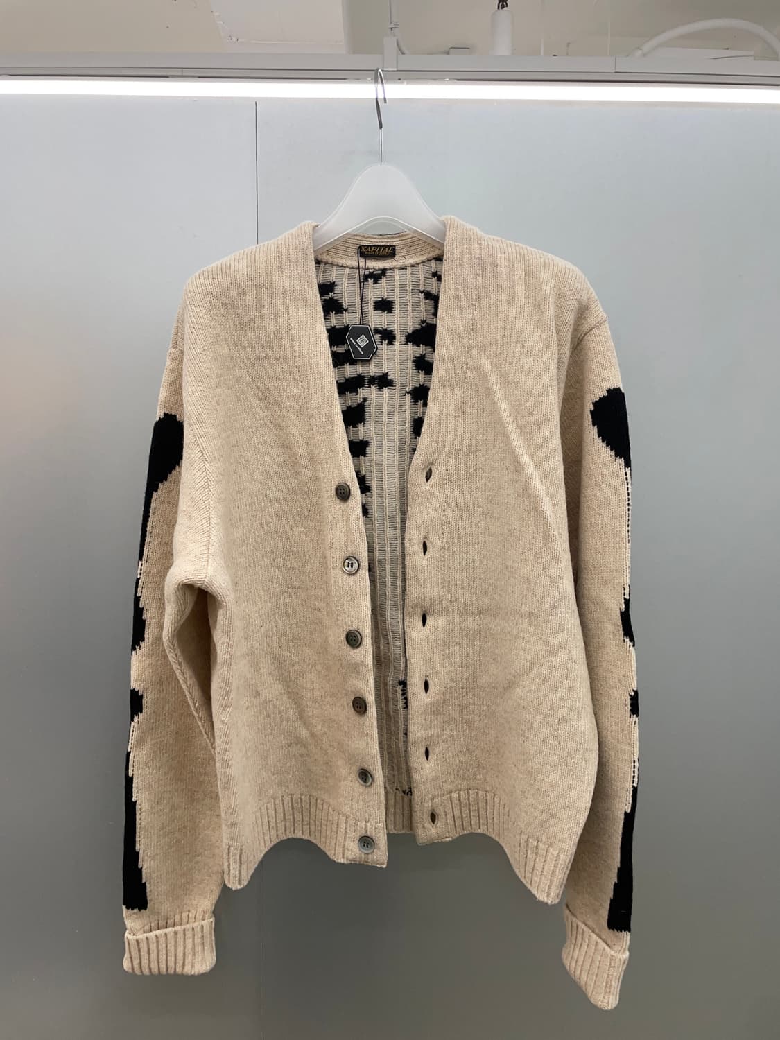 캐피탈 본 가디건 키나리 크림 택 새제품 상품이미지4