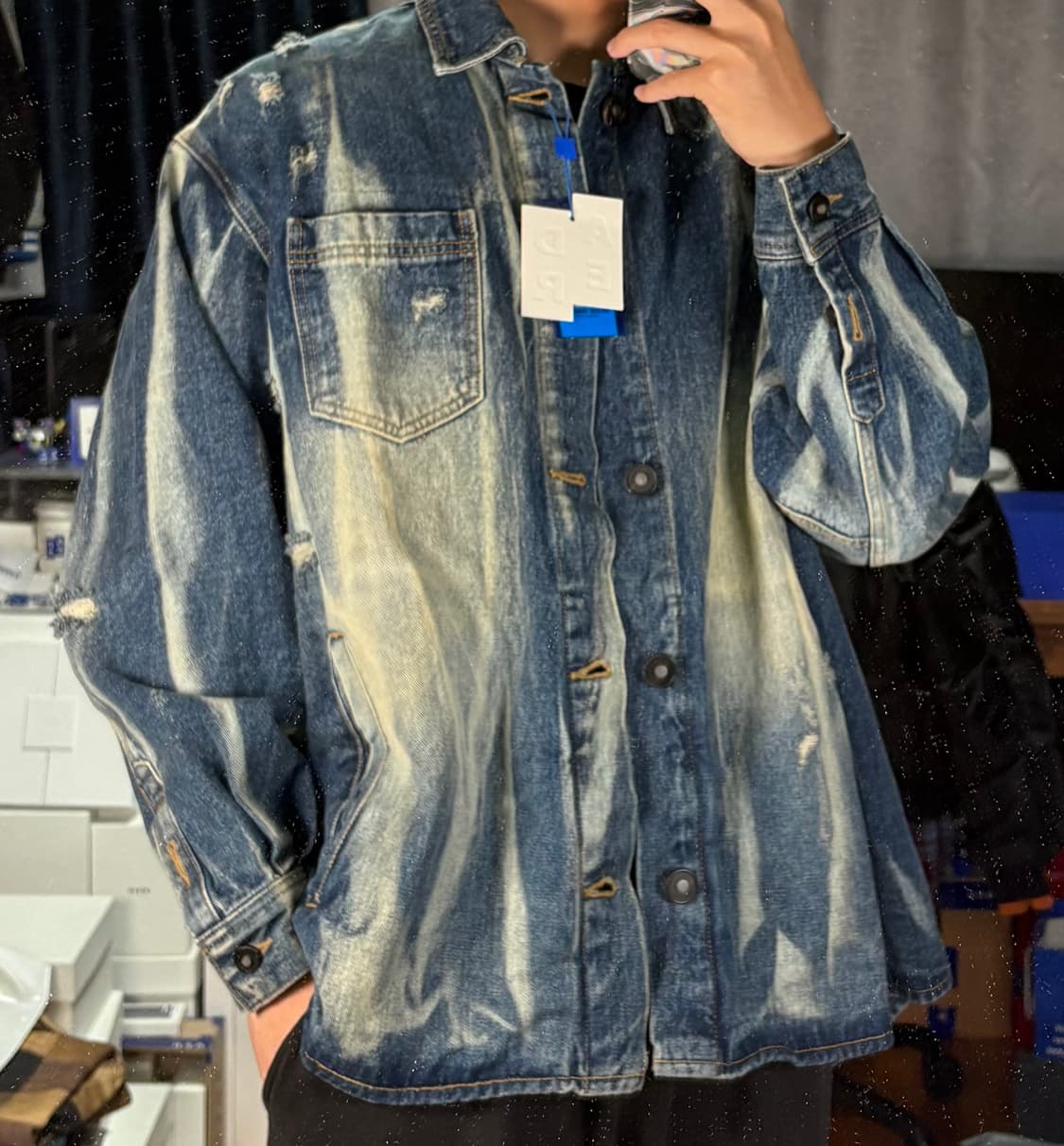 [ADER] 아더에러 Rueta Jacket Blue XL 상품이미지8