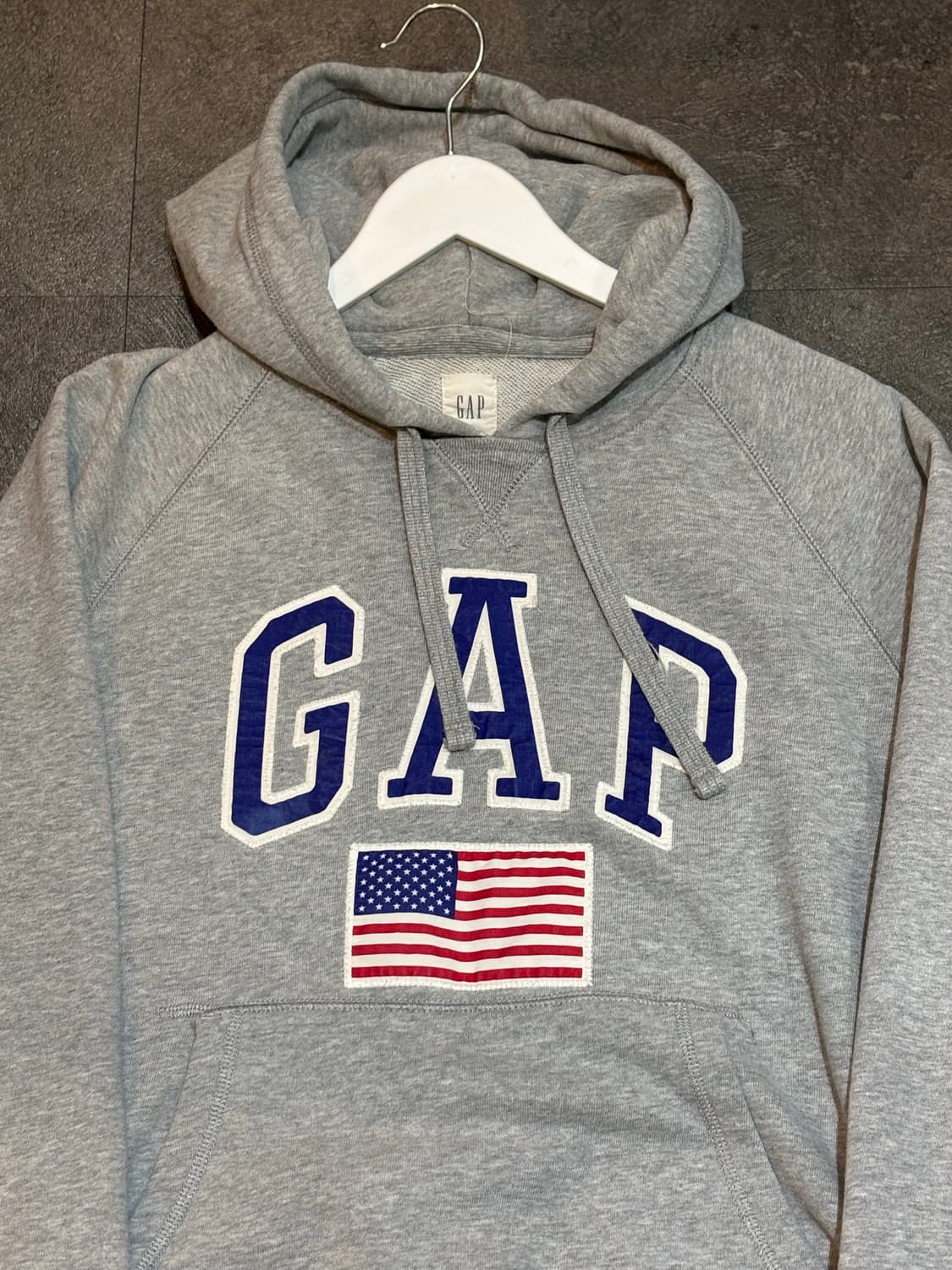 갭 GAP 미국 후드티 그레이 S 상품이미지4