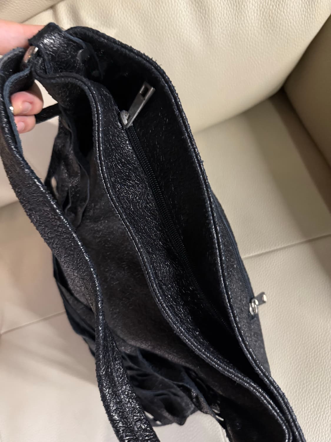 Italy tassel detail shoulder & cross bag 상품이미지6
