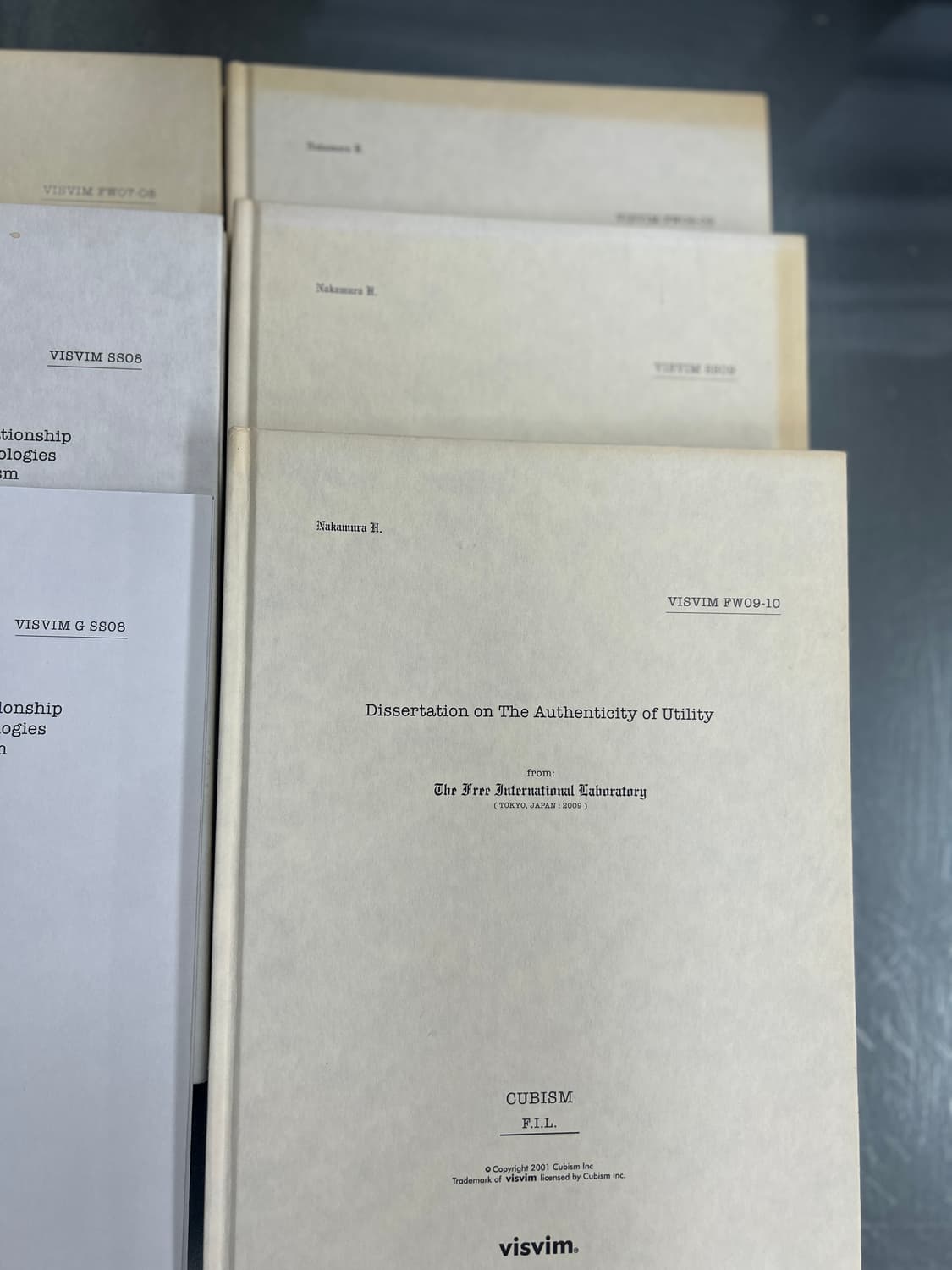 VISVIM 올드비즈빔 카다로그 아카이브세트 2006-2010년 상품이미지4