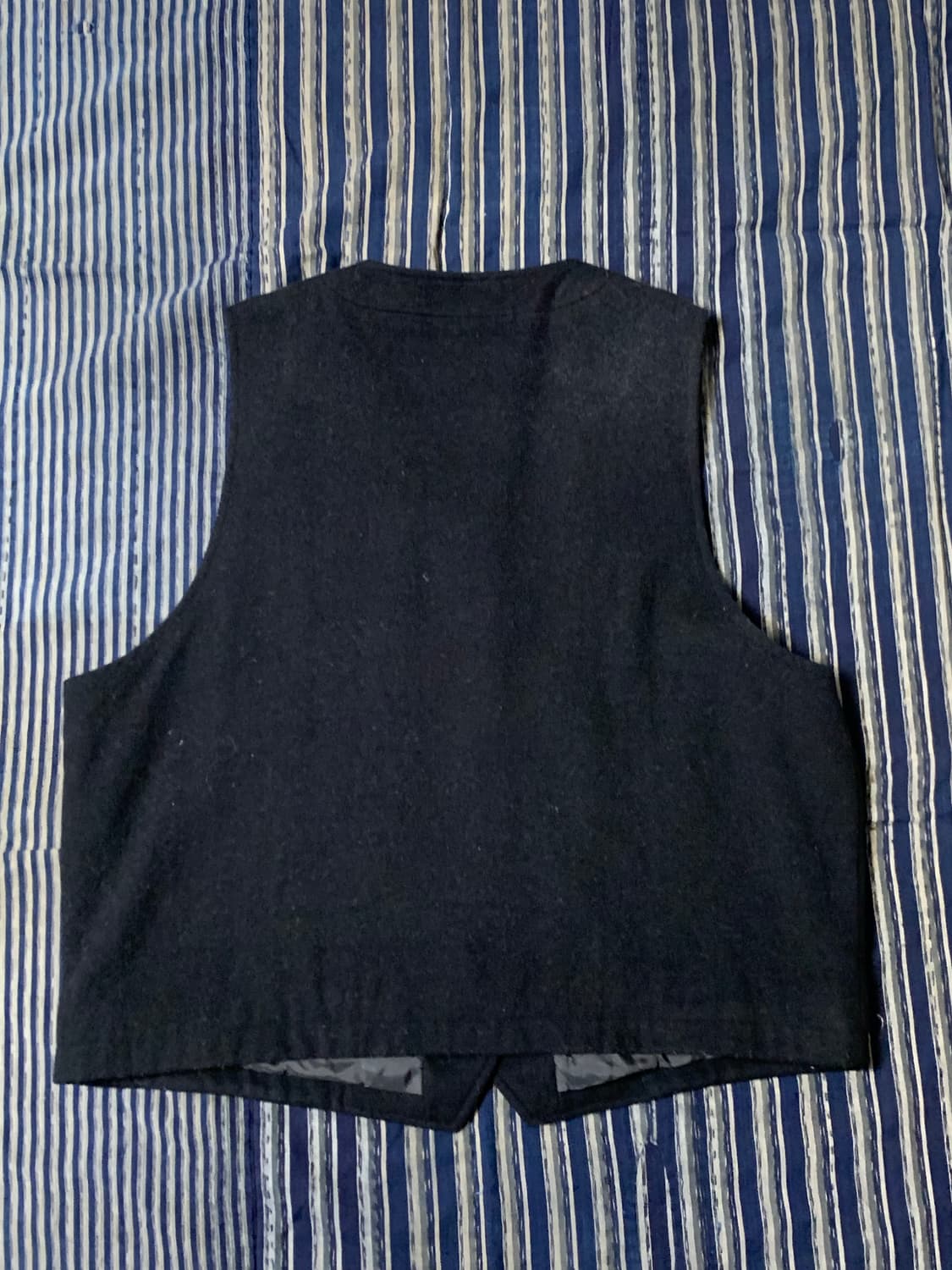 (L)80's 에디 바우어 패치 울 베스트 상품이미지2