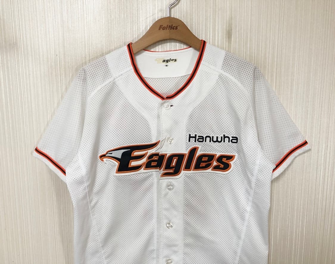 KBO 한화이글스 홈유니폼/져지 90 #52 김태균 상품이미지3