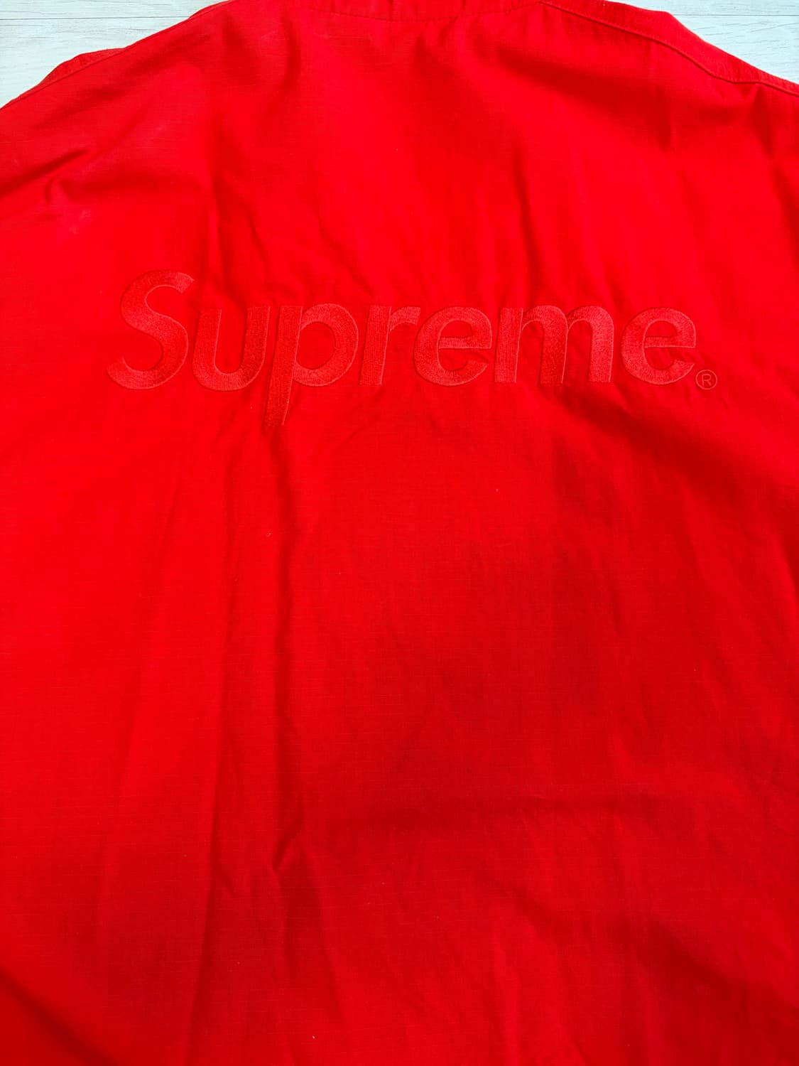 23fw 슈프림x엄브로 트랙자켓 레드 아시아XL 상품이미지9