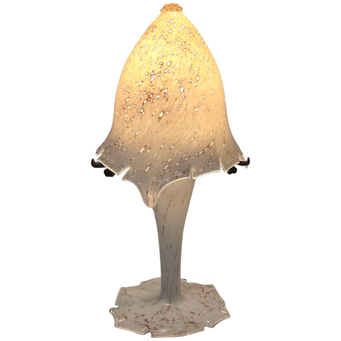 70s 프랑스 아트 핸드블로운 머쉬룸 물방울 스탠드 상품이미지1