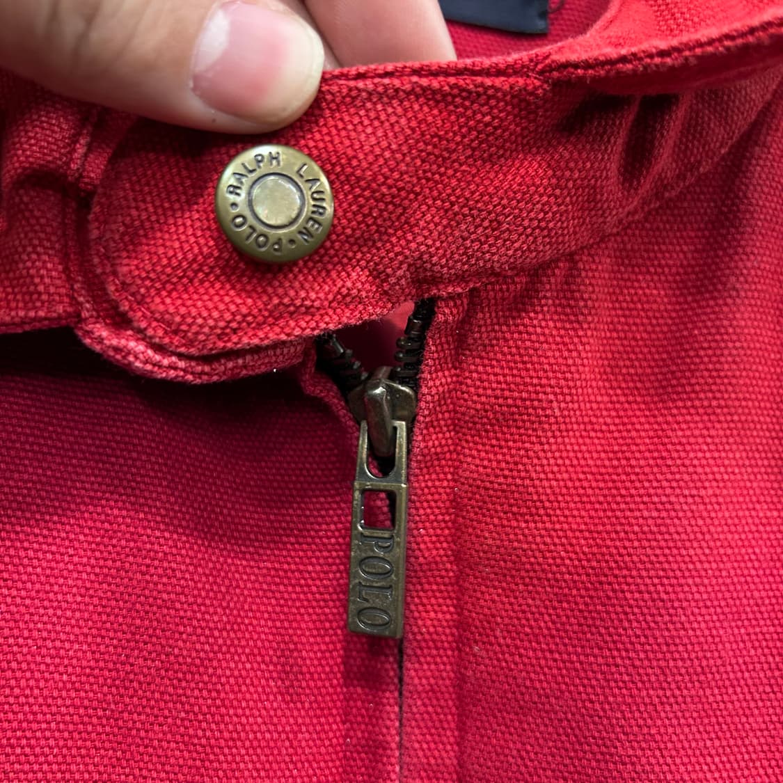 폴로 랄프로렌 90s 헤비코튼 셔링 워크자켓 상품이미지4