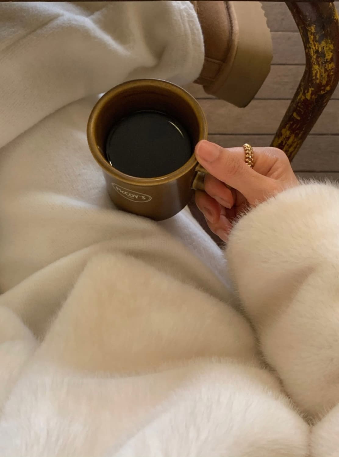 (새상품)리터 샌드 밍크 퍼 자켓 상품이미지5