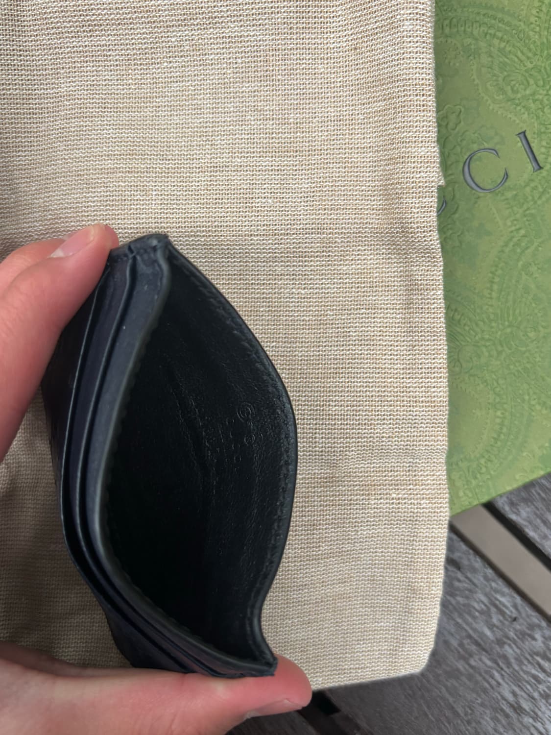 구찌 카드지갑 풀박스 상품이미지3