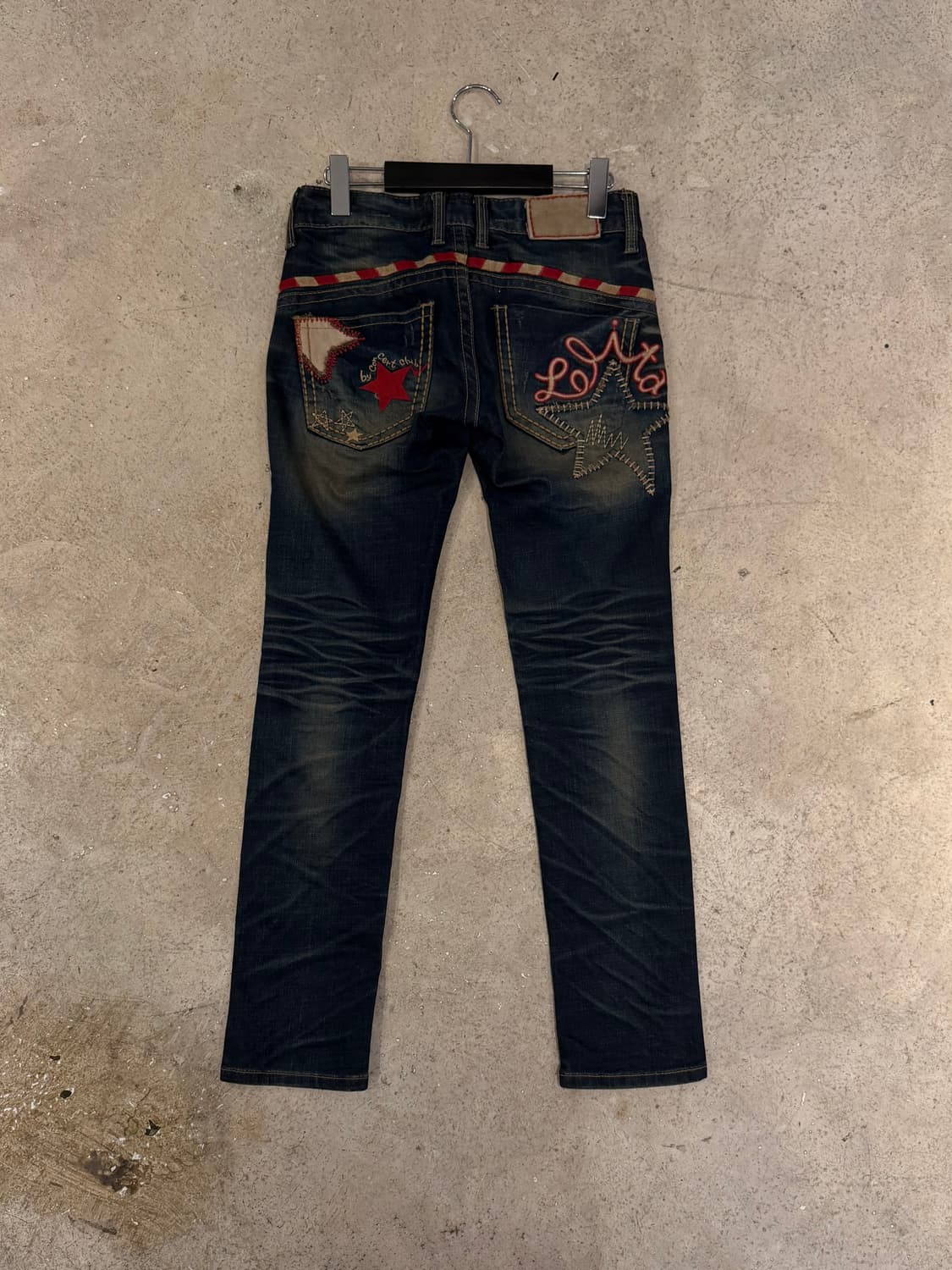 ROLITA JEANS 별 패치 포인트 진 상품이미지6