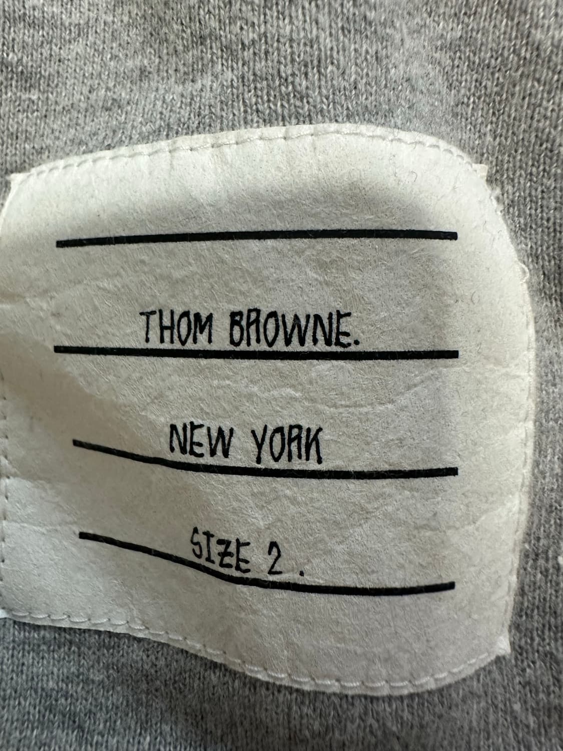 톰브라운 사선완장 후드집업 상품이미지5