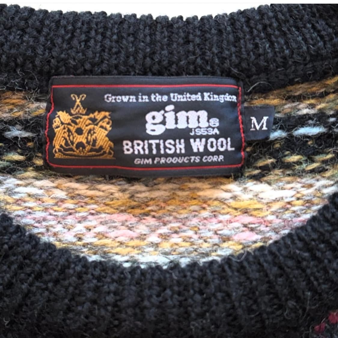 90´s gim 페어아일 스웨터 상품이미지5