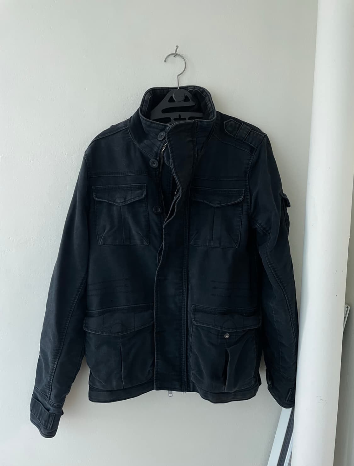 H&M 빈티지 멀티포켓 밀리터리 자켓 상품이미지1