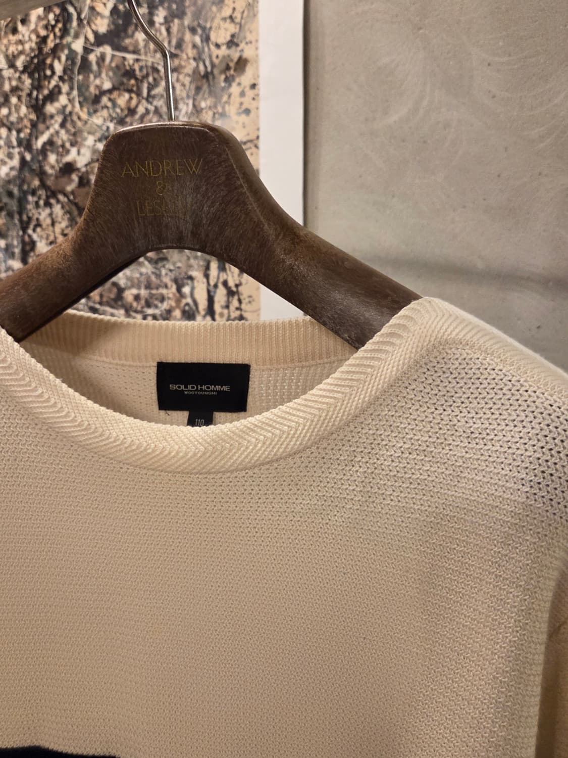 솔리드옴므 니트 상품이미지2