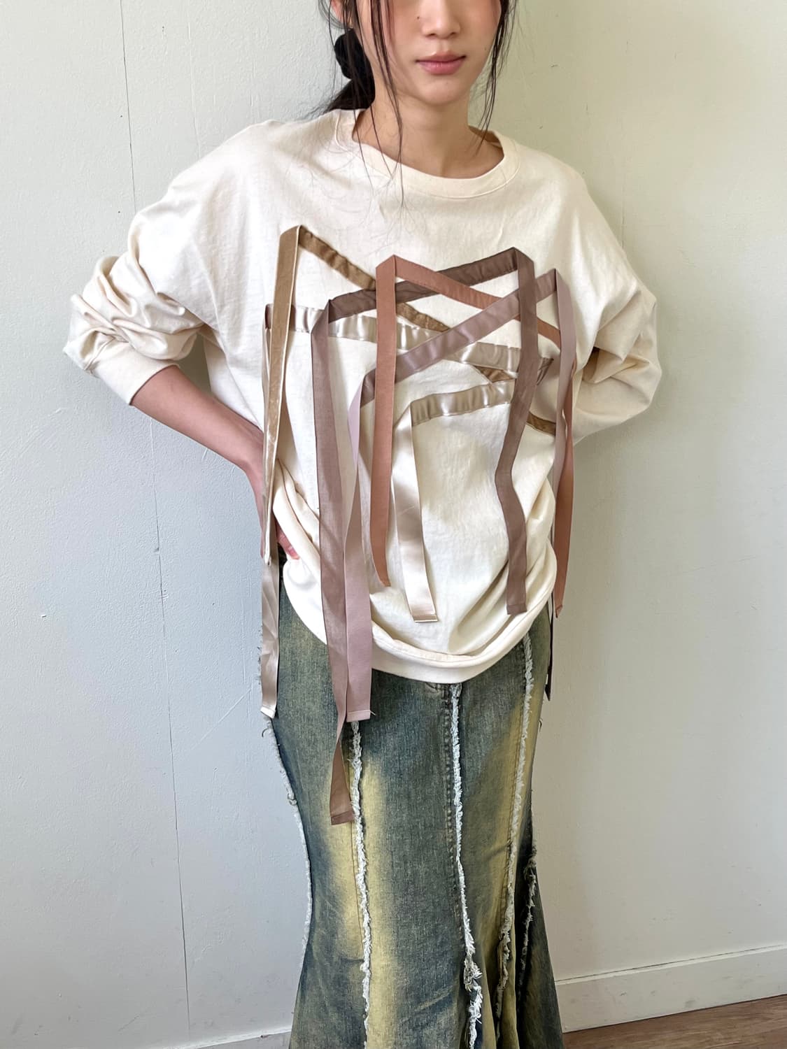 nunuforme 로브 탑 상품이미지4