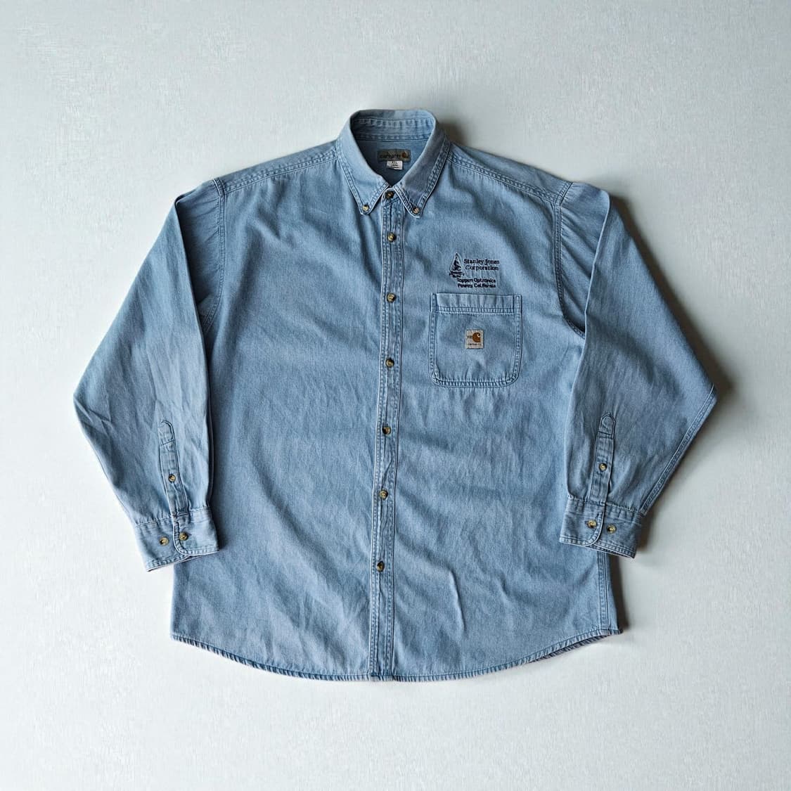 FR칼하트 면 오버핏 긴팔셔츠 XXL 상품이미지1