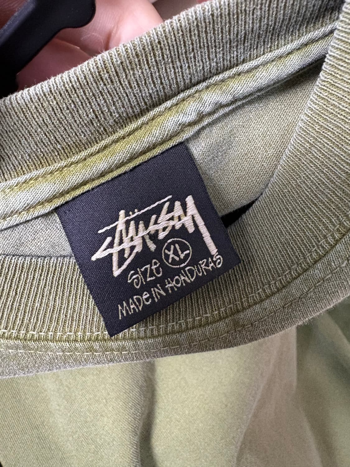 스투시 인터내셔널 피그먼트 다이드 롱슬리브 티셔츠 상품이미지3