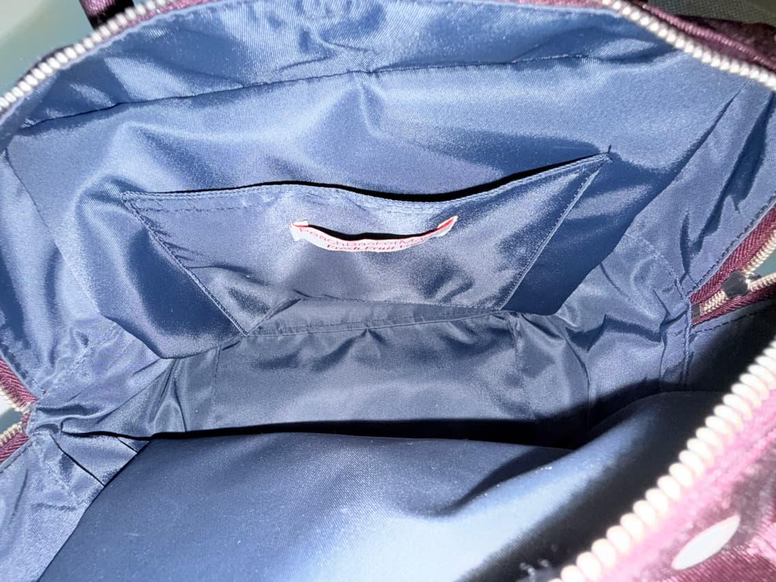 Peachbasketmarket 피치바스켓마켓 폴카 도트백 퍼플 상품이미지6