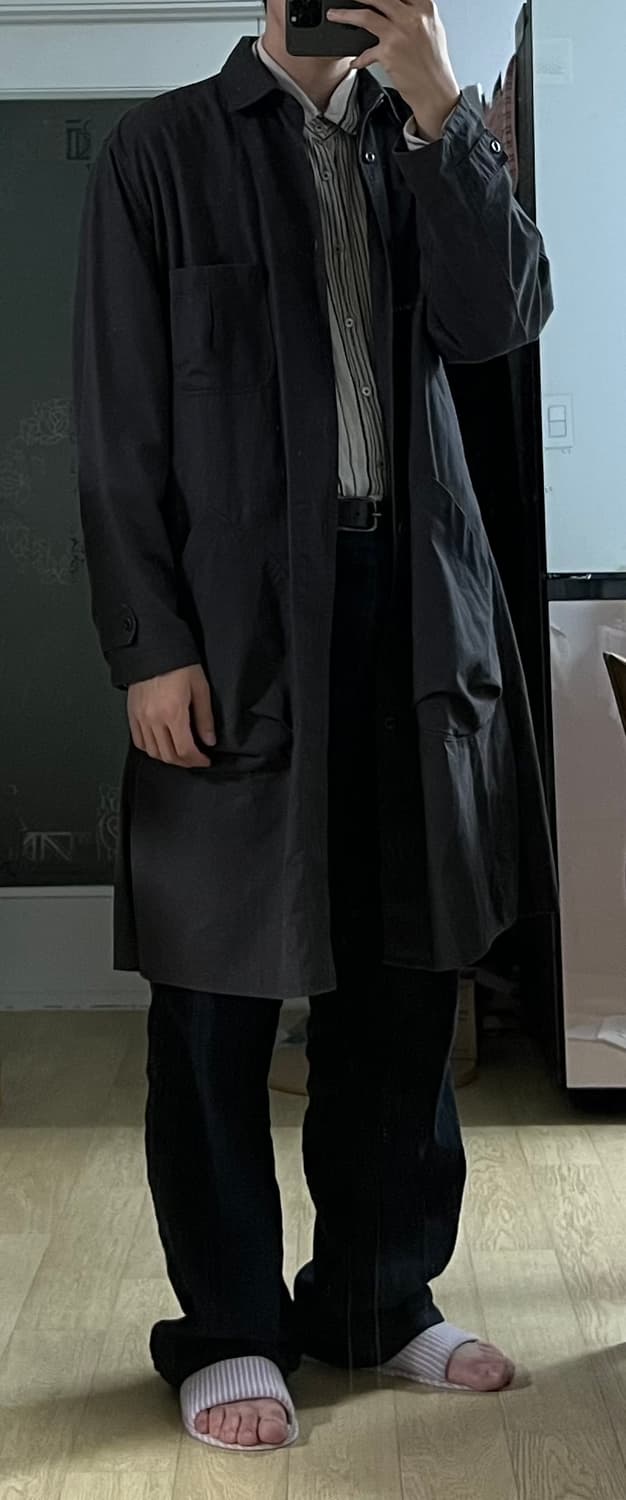 워드로브41 샵 코트 차콜  상품이미지3