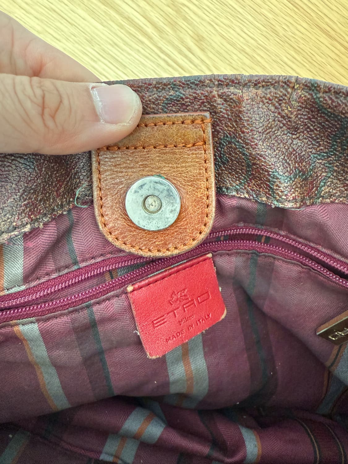 에트로(ETRO) 레더 숄더백(ITALY) 상품이미지10