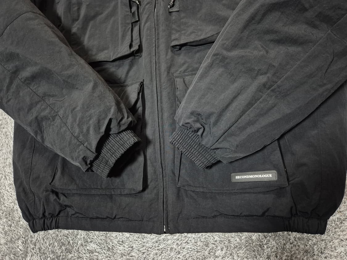 세컨모놀로그 남성 유틸리티 패딩 L 상품이미지2