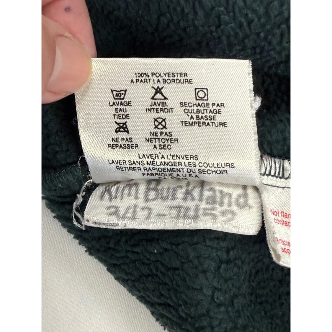 90s 파타고니아 신칠라 스냅-T 그린 퍼플 상품이미지8