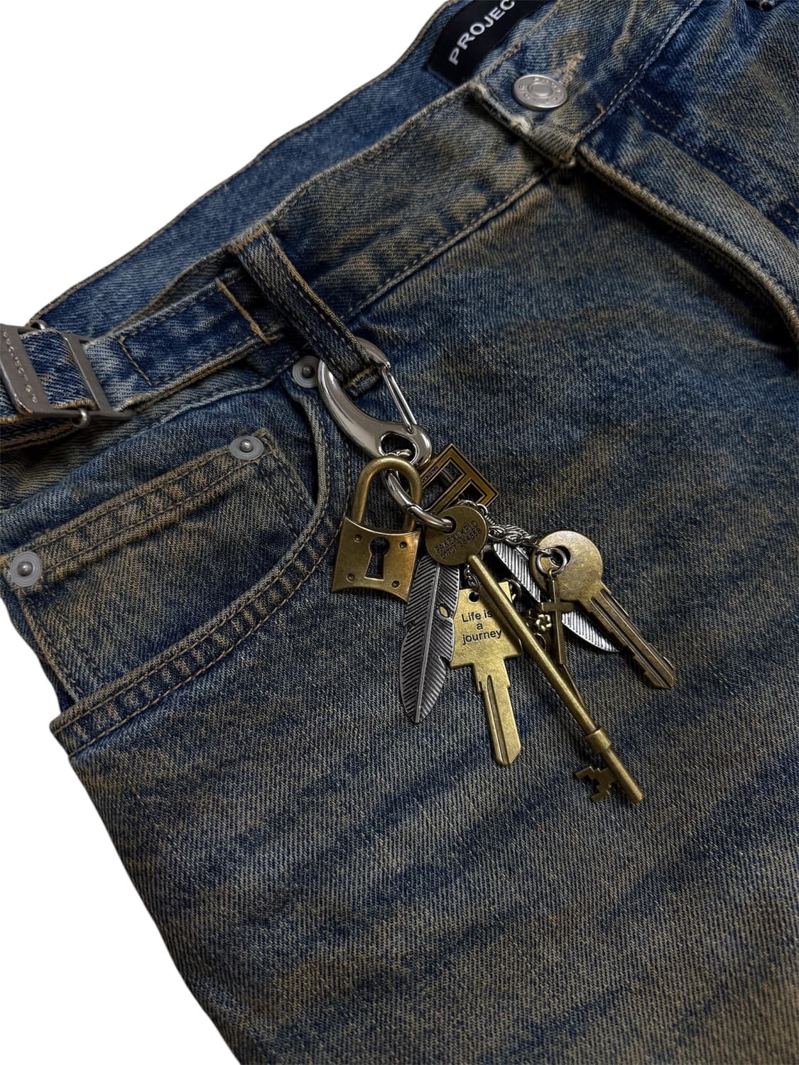 패션 키링 (🪶🔑⛓️🔐) 상품이미지3