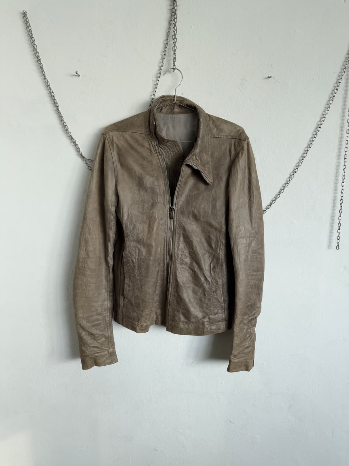 릭오웬스 10FW 몰리노 레더자켓 상품이미지2