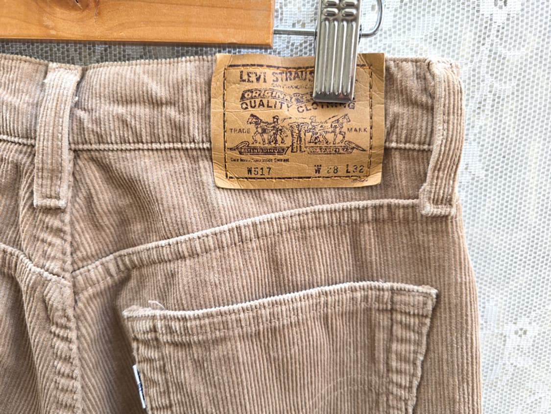 90s 리바이스 517 코듀로이 (made in japan) 상품이미지5