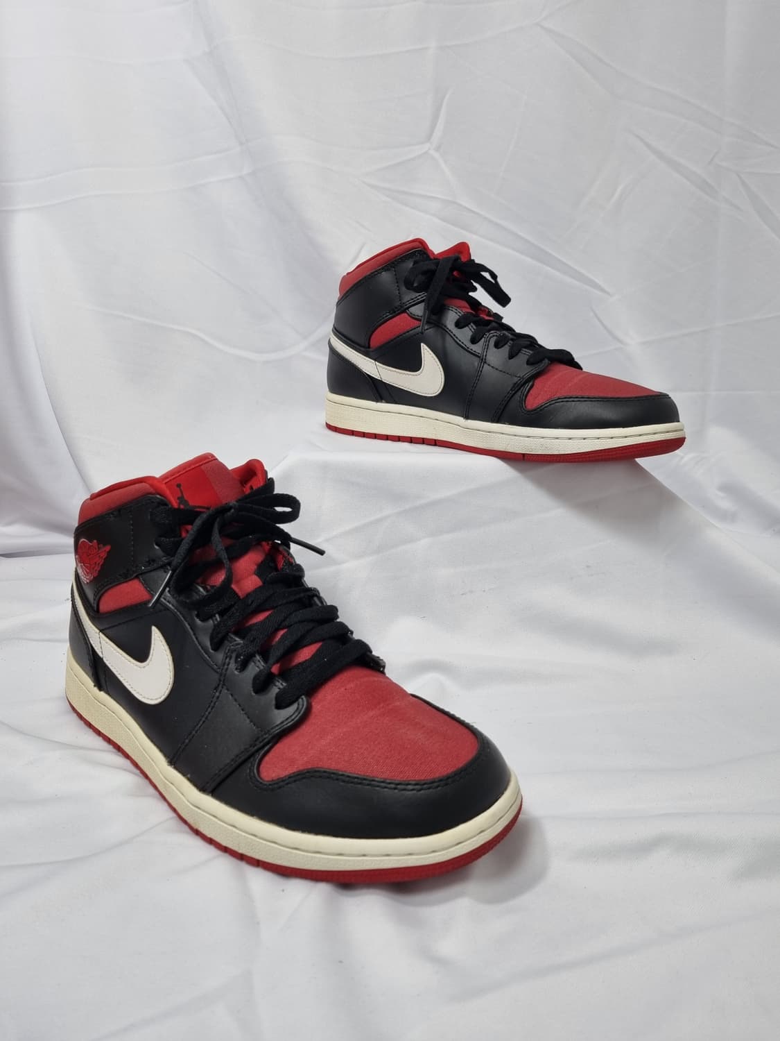280 나이키 에어 조던 1 미드 짐 레드 브레드 상품이미지5