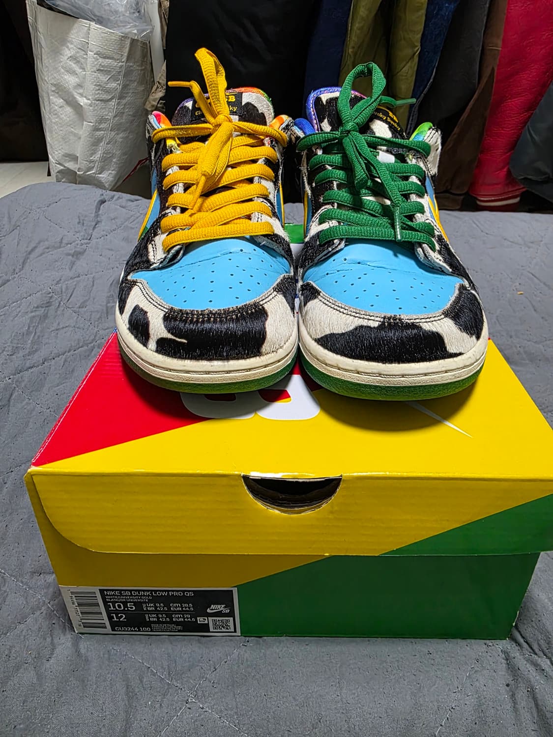 중고,285) 나이키 벤앤제리스 SB 덩크 로우 청키 덩키 상품이미지6