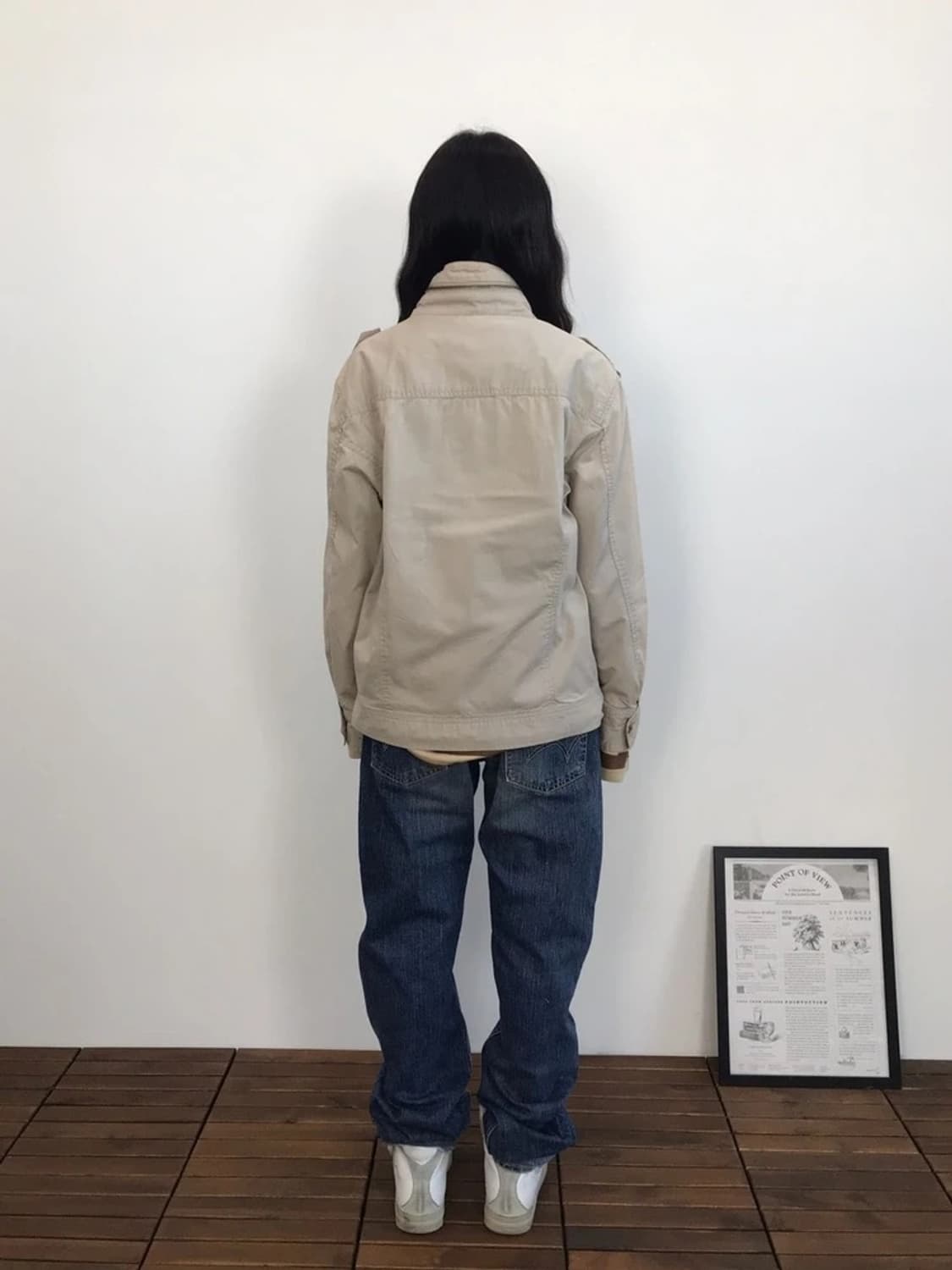 Thruxton Military Beige Zip Jacket 상품이미지4