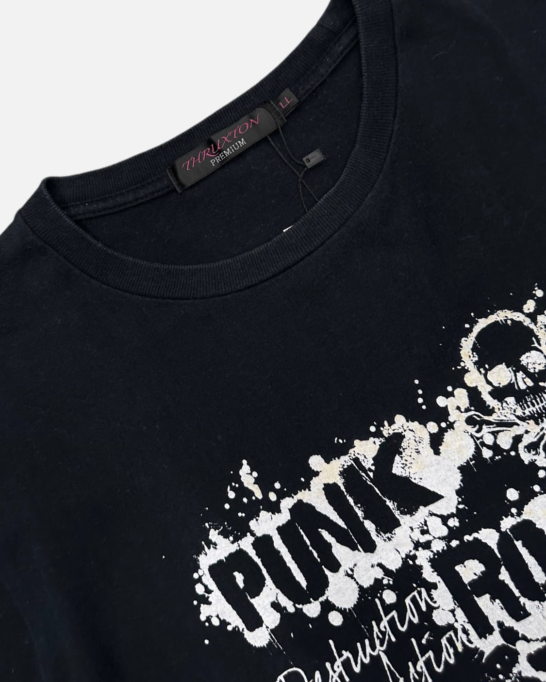 THRUXTON punk skull grunge t-shirt 상품이미지3