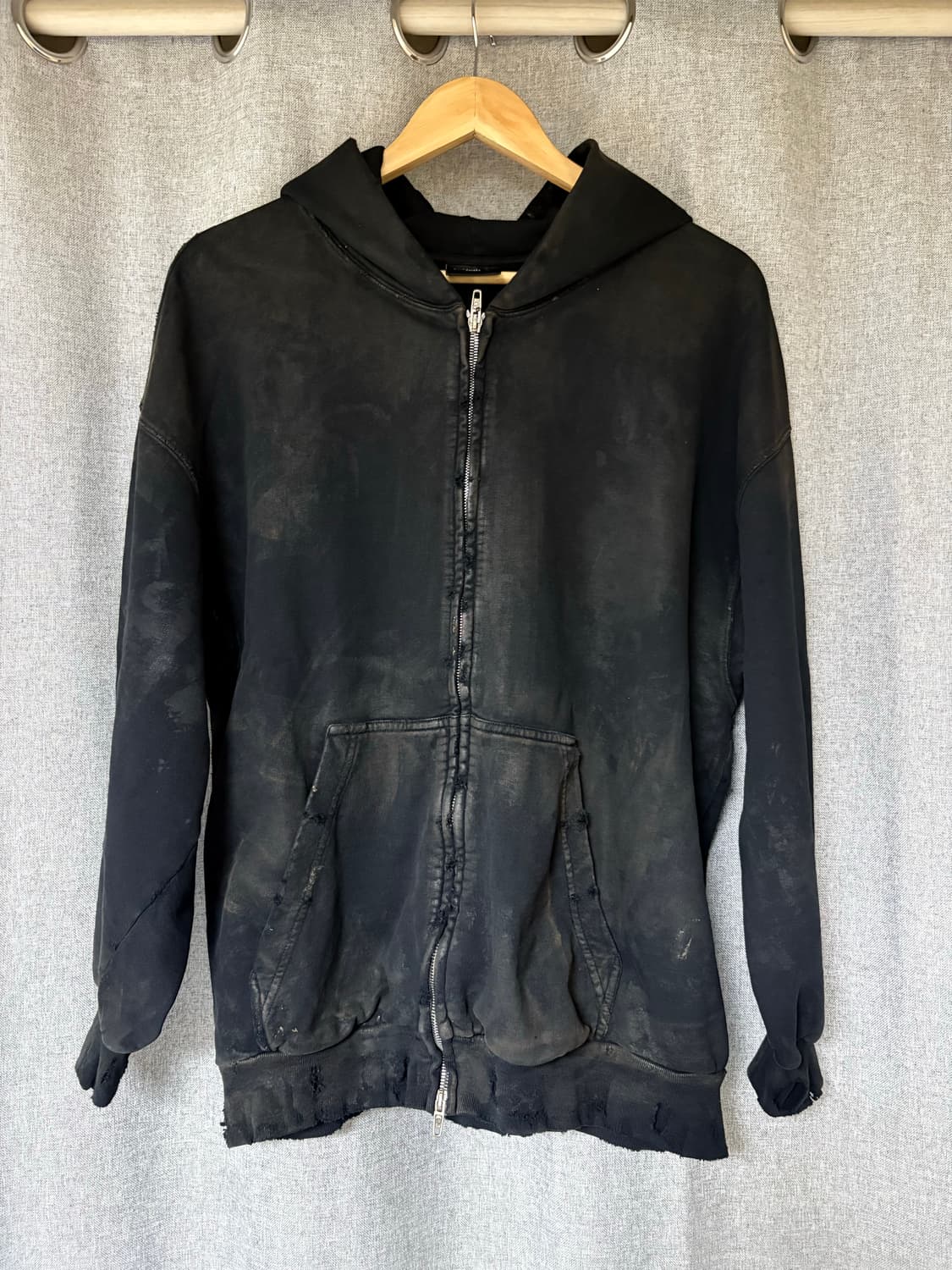 발렌시아가 머드쇼 초판 파리 더티후드집업 xs 상품이미지1