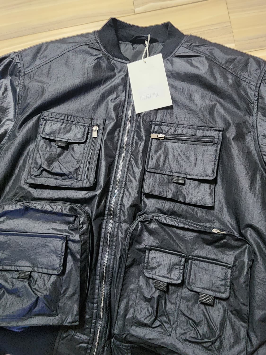 트릴리온유틸리티멀포켓MA-1블루종자켓점퍼 상품이미지4