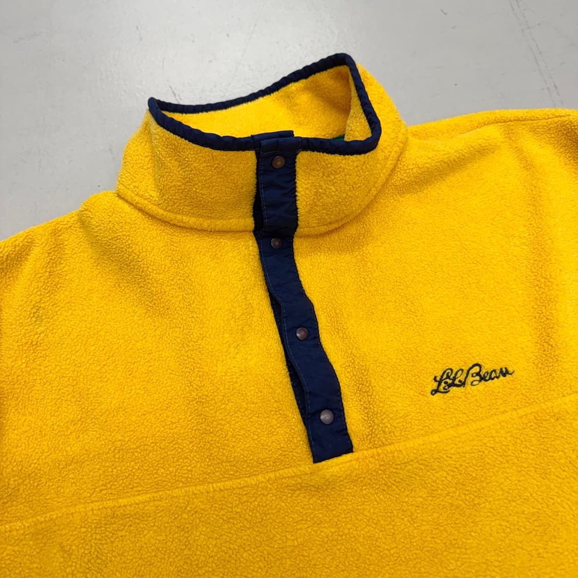 엘엘빈 90s 스냅 버튼 아노락 신칠라 플리스 상품이미지3