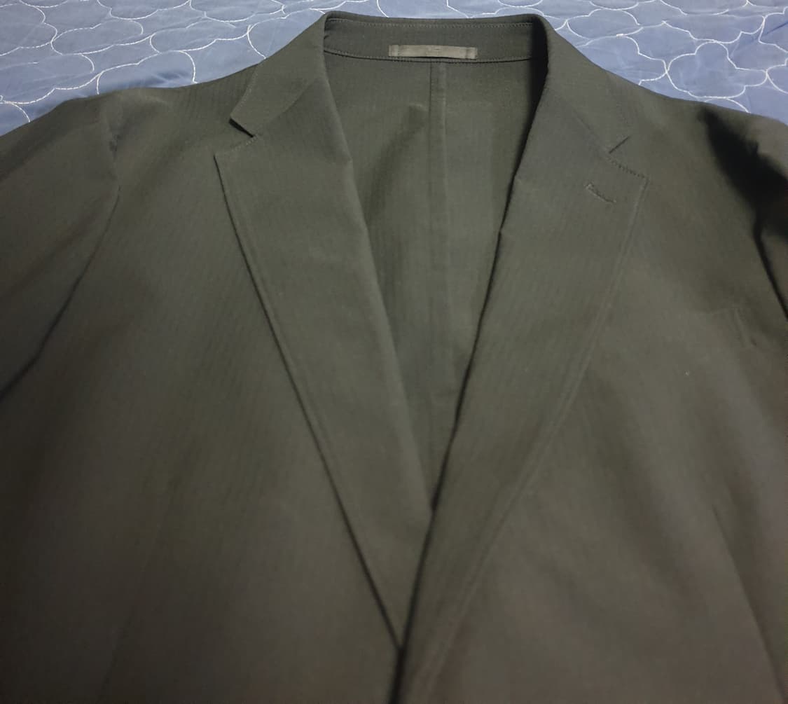 (단종매물) 유니클로 SS시즌 폴리100% 스포티 블레이저 블랙 (L) 상품이미지2