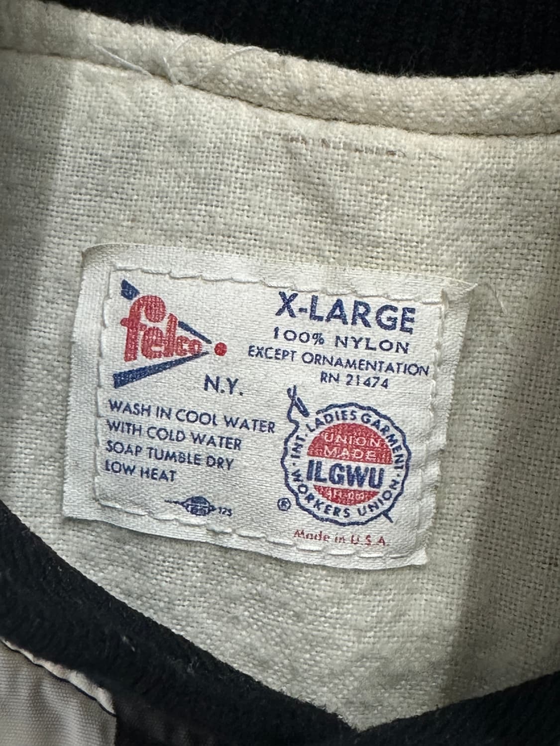 80s 레프리 스트라이프 자켓 XL 상품이미지5