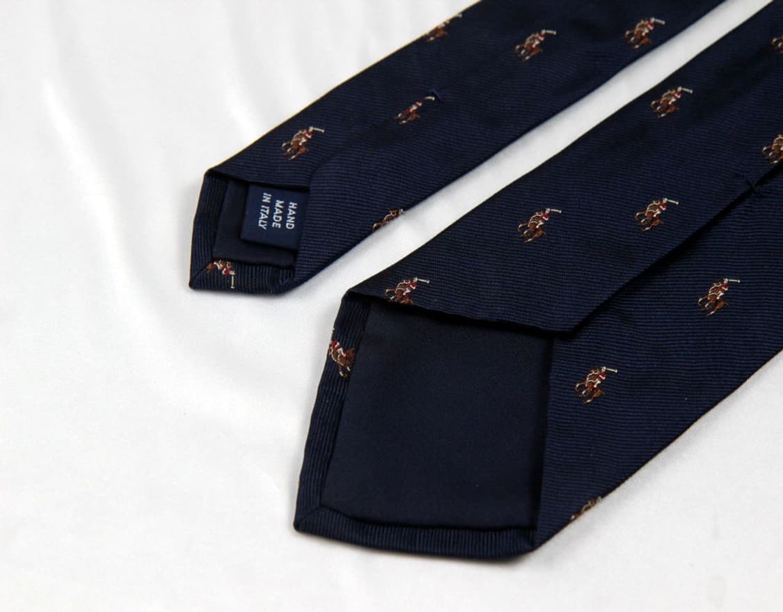 폴로 포니 8.2cm 미사용 랄프로렌 이태리 남자 명품 넥타이 상품이미지4