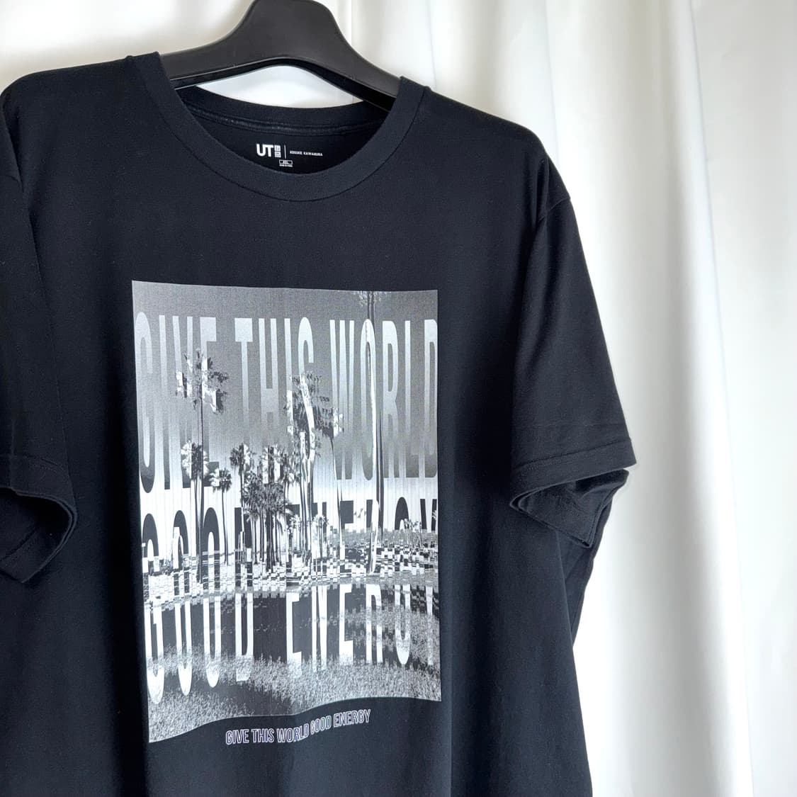 유니클로 UT 그래픽 반팔 티셔츠 블랙 4XL 오버핏 빅사이즈 상품이미지3