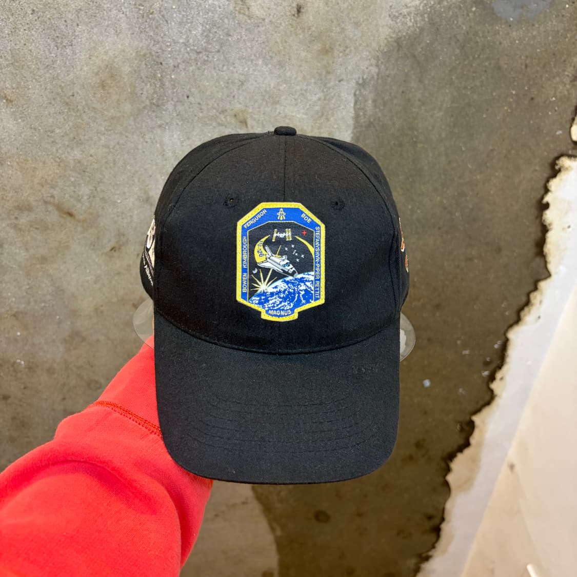 90s USA 빈티지 STS-126 우주왕복선 엔데버호 볼캡 모자  상품이미지1