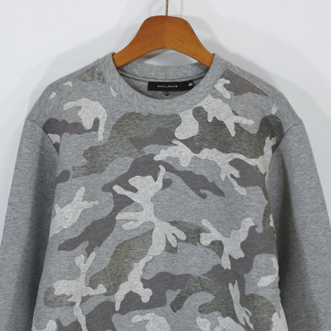ZUCA SPACE 카모패턴맨투맨티셔츠 상품이미지3