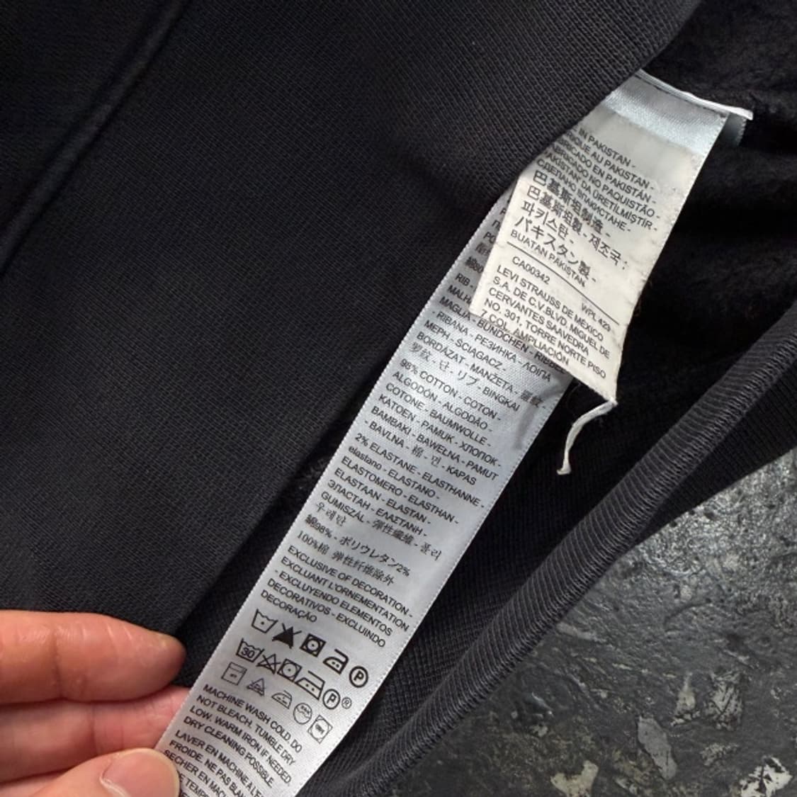 105 리바이스 오버핏 후드집업 상품이미지4