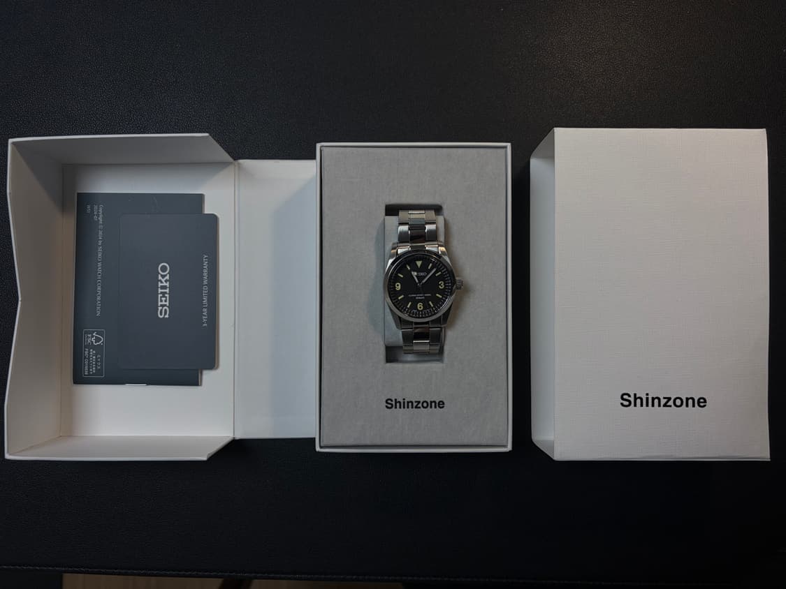 세이코 신존 한정판 콜라보 상품이미지1