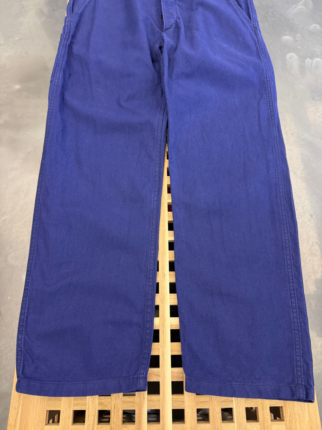 OLD MODEL PURPLE NAVY VINTAGE 프렌치워크팬츠 상품이미지4