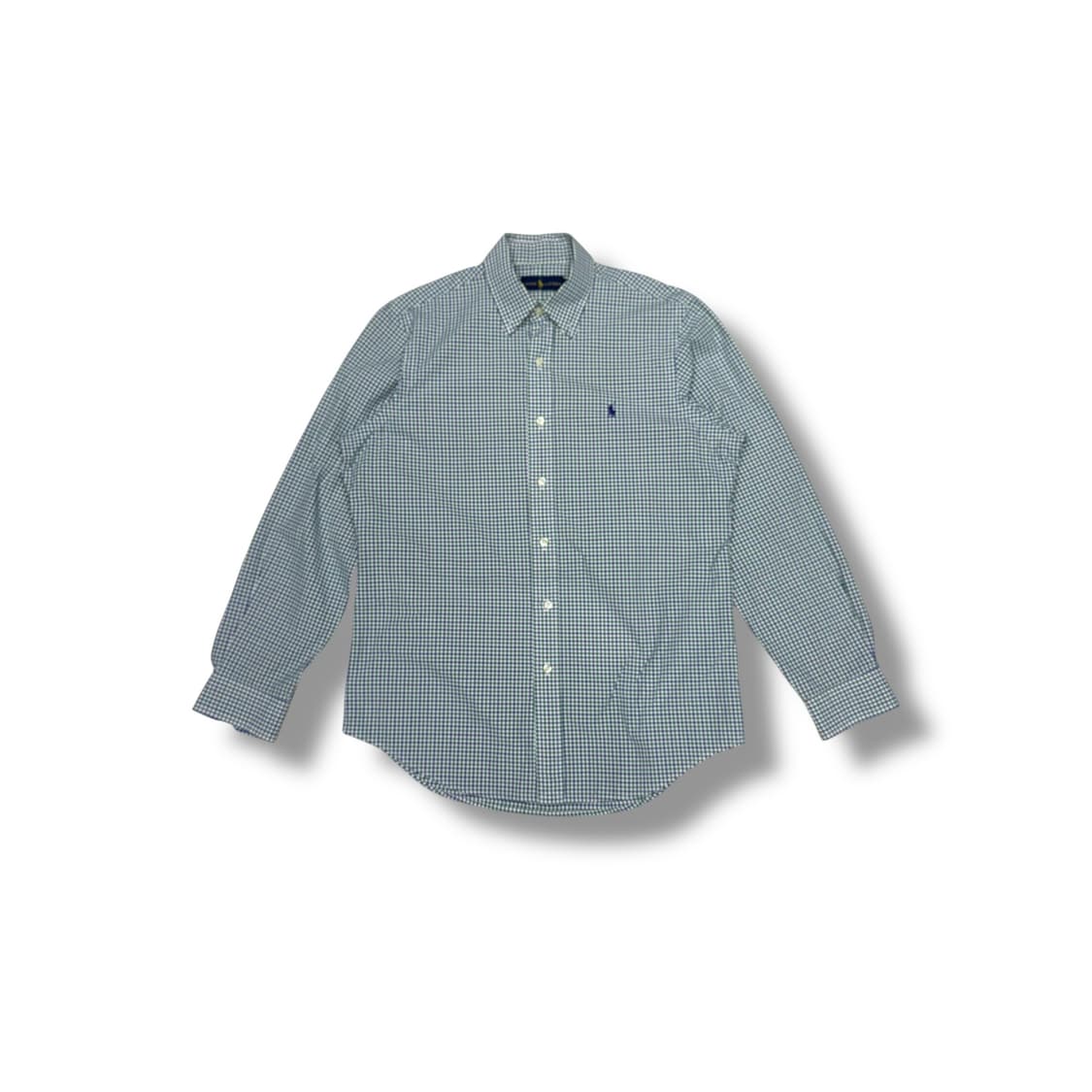 [M] 랄프로렌 그린블루 체크 셔츠 상품이미지3