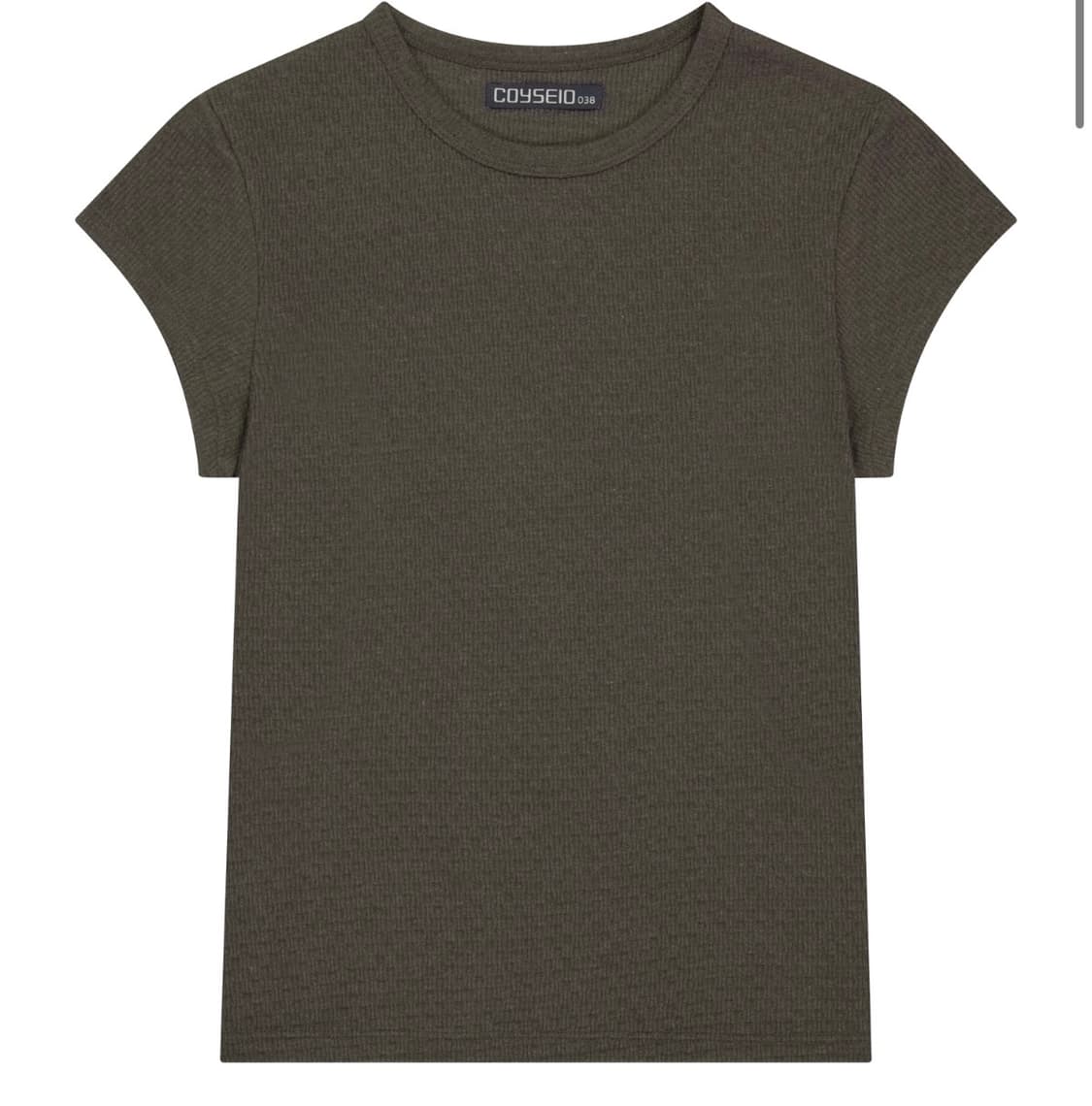 코이세이오038 PURE T-SHIRT CHARCOAL 상품이미지1