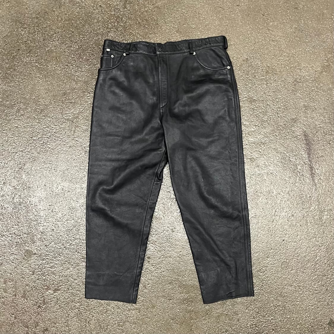 빈티지 소가죽 팬츠 (38“) 상품이미지1